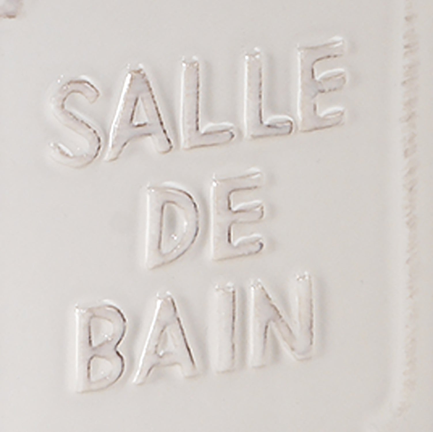  Portaspazzolini da appoggio Gedy serie Vivienne - Bianco