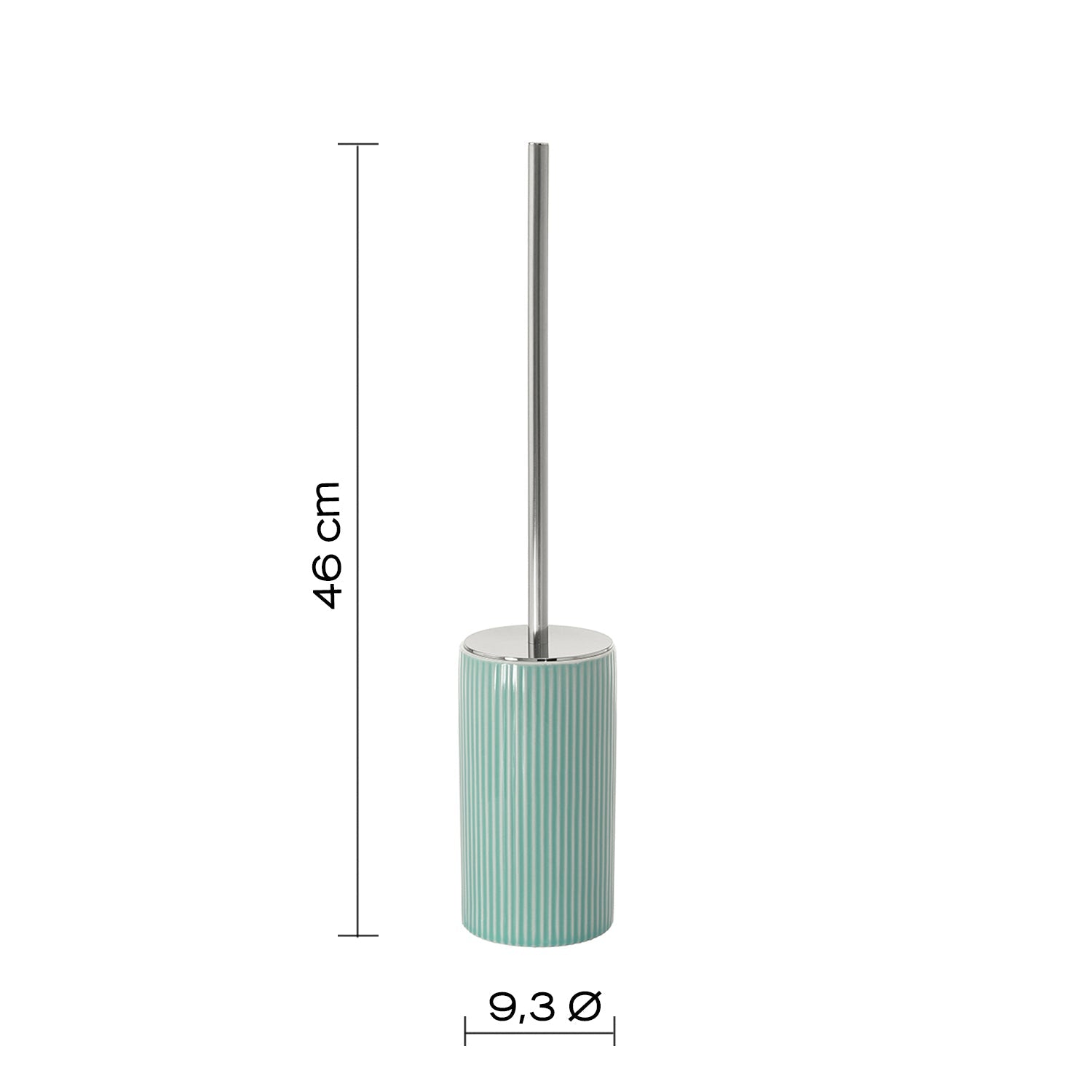  Scopino da appoggio con ciuffo in setole Gedy modello Sabina - Acquamarina by CeramicStore | Lo specialista del tuo bagno