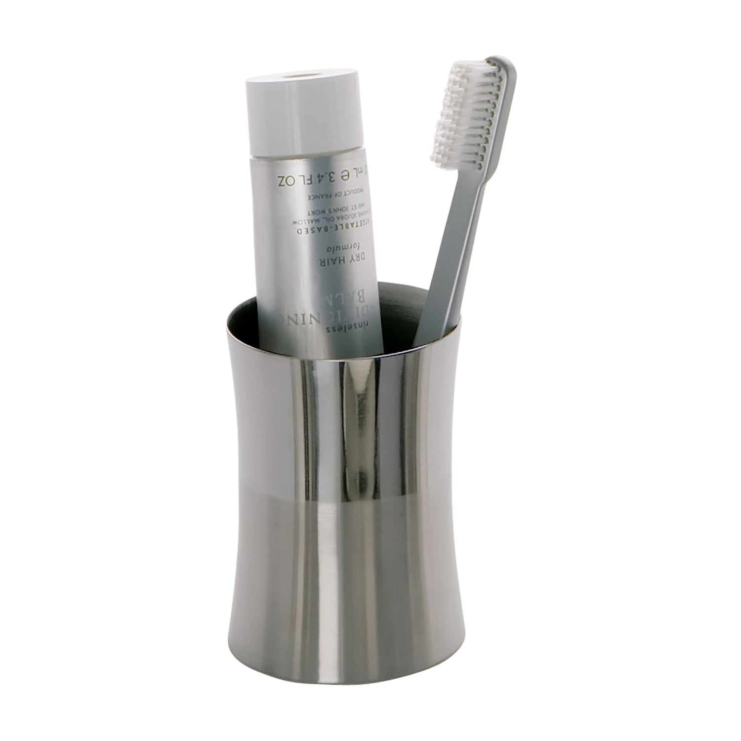 Portaspazzolini in Acciaio Inox Gedy serie Primula - Lucido/Spazzolato