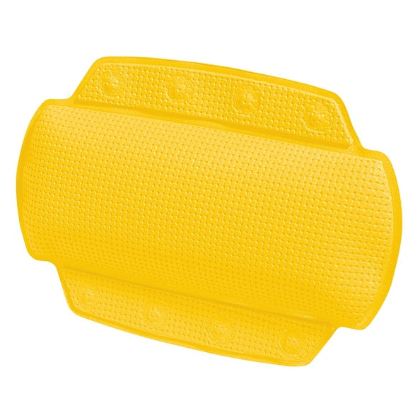 Cuscino da bagno per vasca in PVC modello Alaska colore giallo by CeramicStore | Lo specialista del tuo bagno
