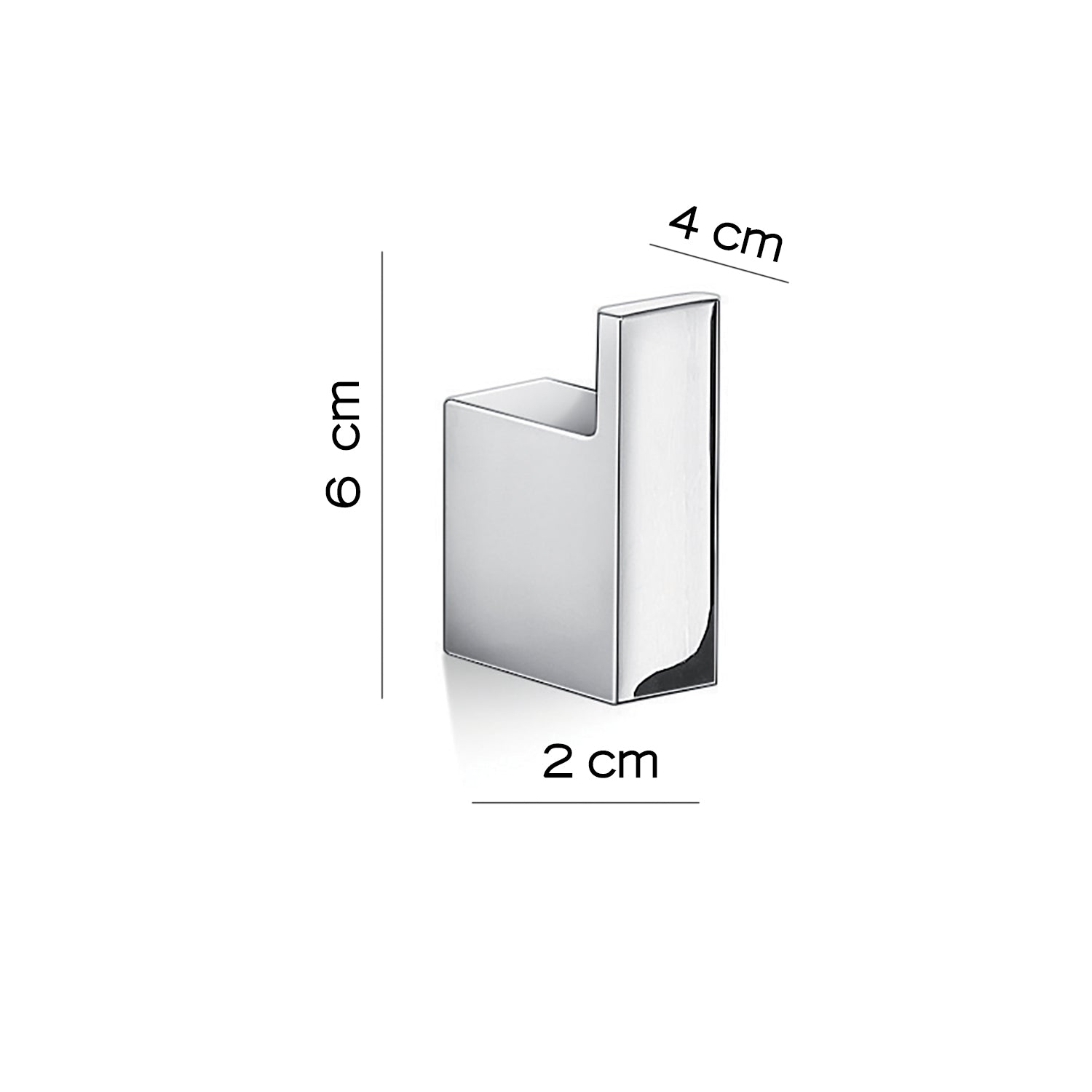  Appendiabiti in Ottone e Cromall Gedy serie Lanzarote - Cromato by CeramicStore | Lo specialista del tuo bagno