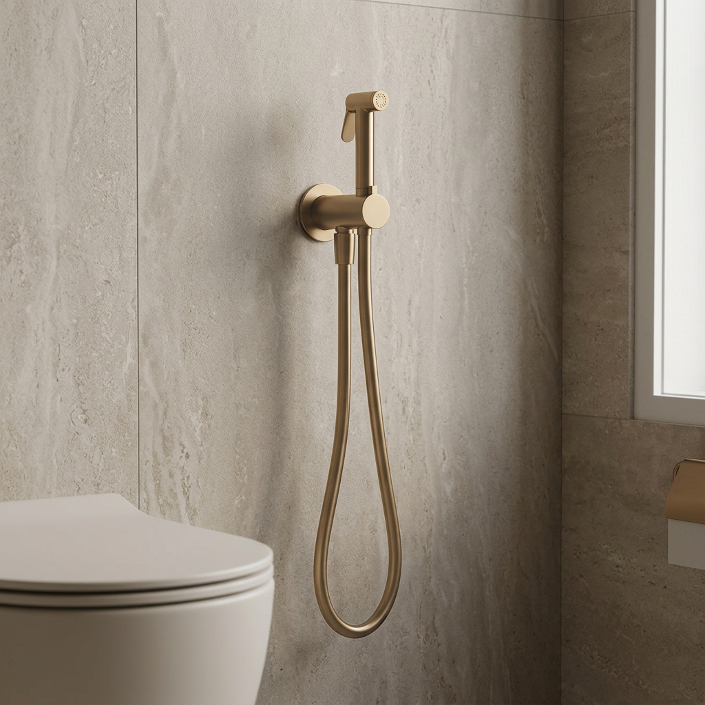 Idroscopino con miscelatore in ottone BathCore - varie finiture 4