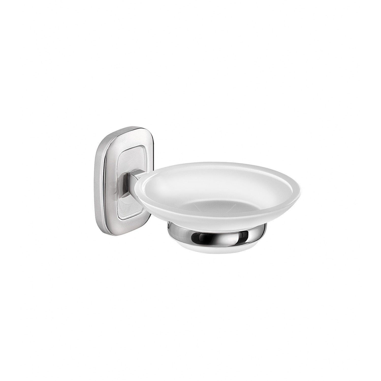 Portasapone a parete di Gedy serie Everest - Cromato by CeramicStore | Lo specialista del tuo bagno