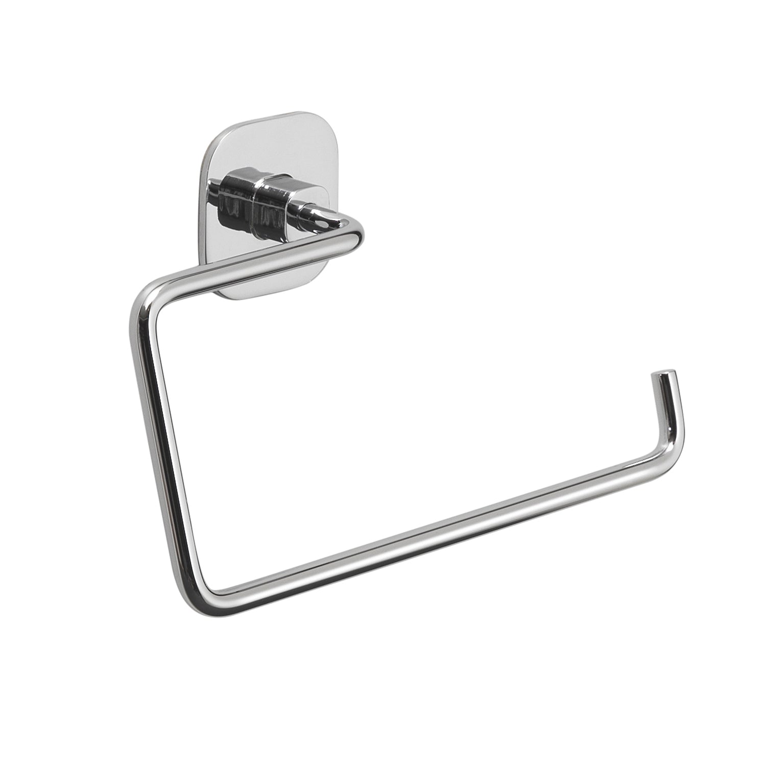 Porta asciugamani ad anello in acciaio inox e cromall Teide di Gedy - Cromato by CeramicStore | Lo specialista del tuo bagno