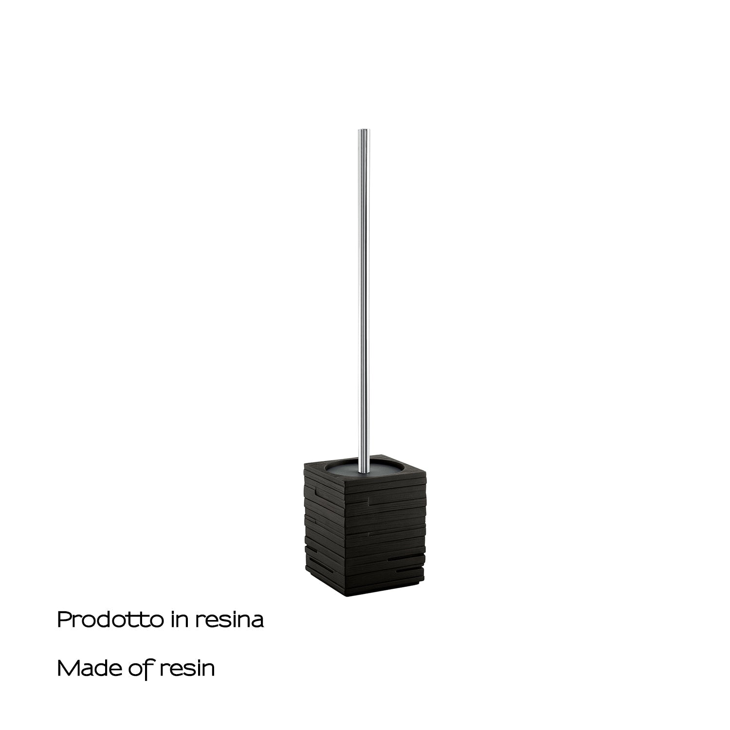  Scopino da appoggio con ciuffo in setole Gedy serie Quadrotto - Nero by CeramicStore | Lo specialista del tuo bagno