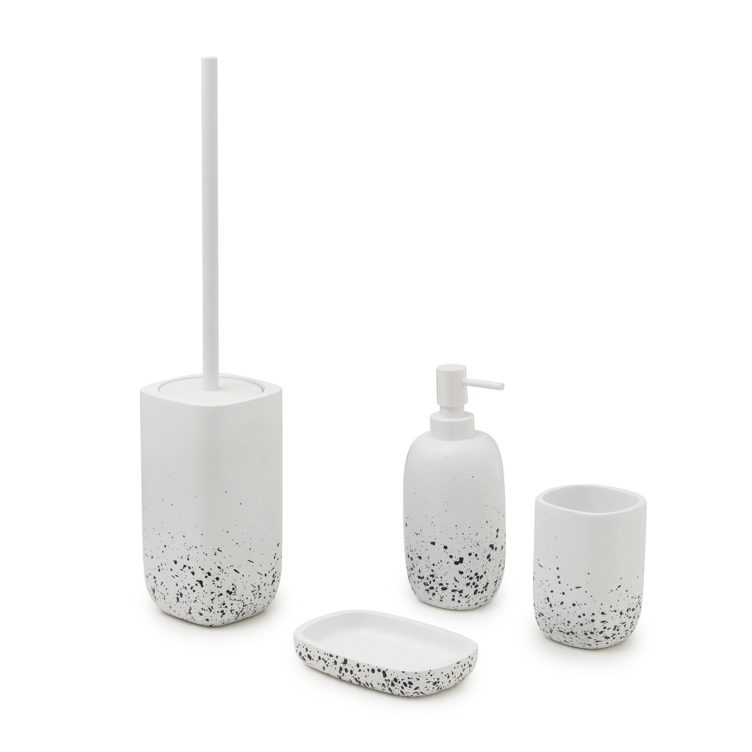  Dosasapone con dettagli neri Gedy serie Layla - Bianco