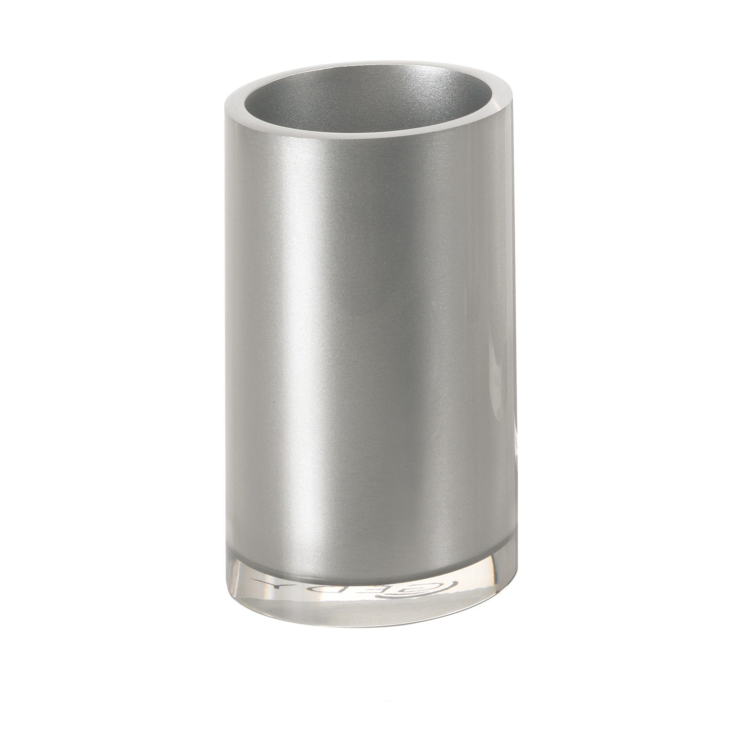 Portaspazzolini da appoggio Gedy serie Vega - Argento