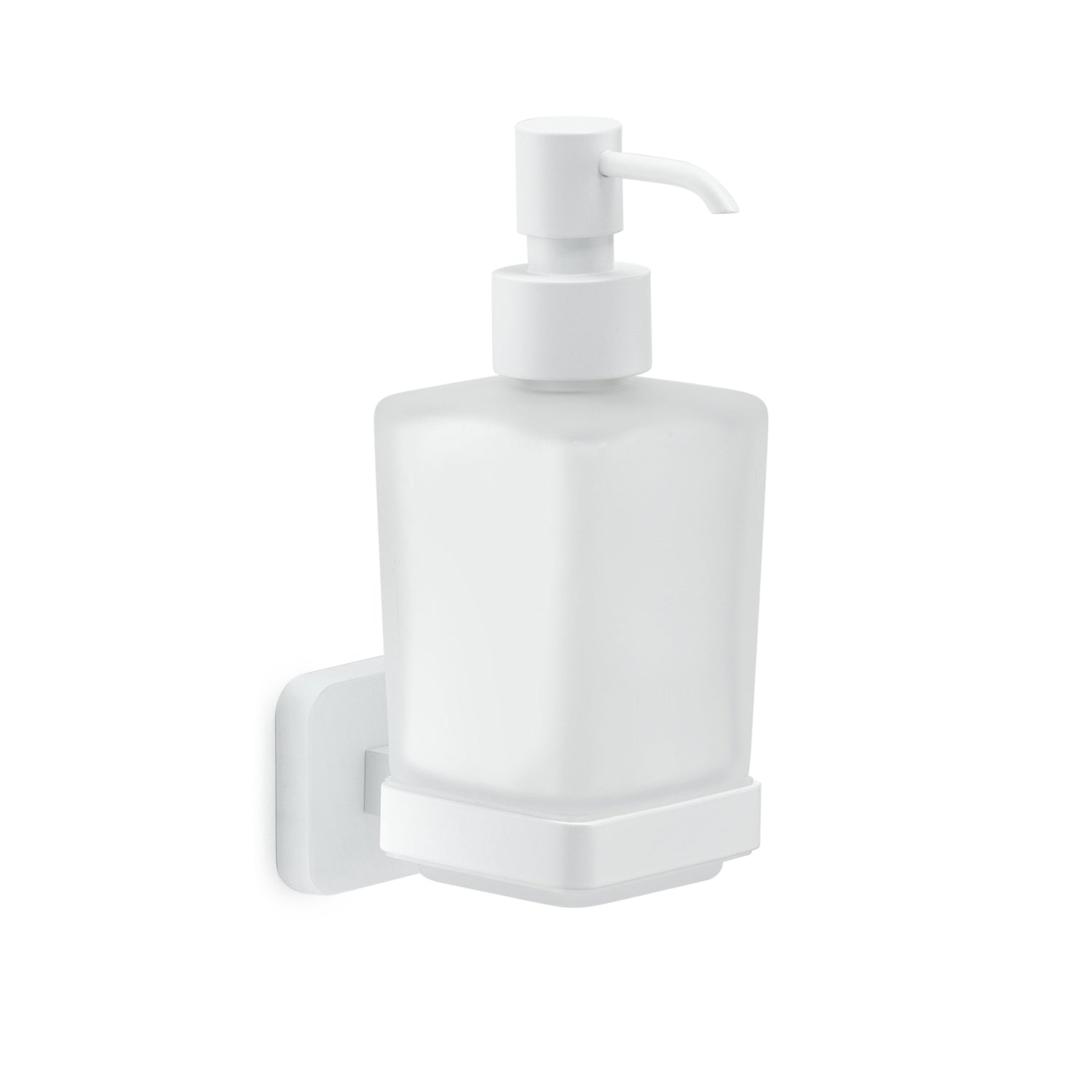 Dosasapone Gedy modello Tonga 6.3x11.7xH17.3 cm - Bianco Matt by CeramicStore | Lo specialista del tuo bagno